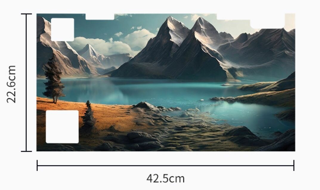 Аквариумы И Аквафермы Xiaomi Xiaomi аквариум HD стерео обои, аквариум наклейки картины декорации ландшафта