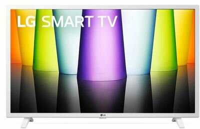 32" Телевизор LG 32LQ63806LC. ARUG, FULL HD, белый, смарт ТВ, WebOS