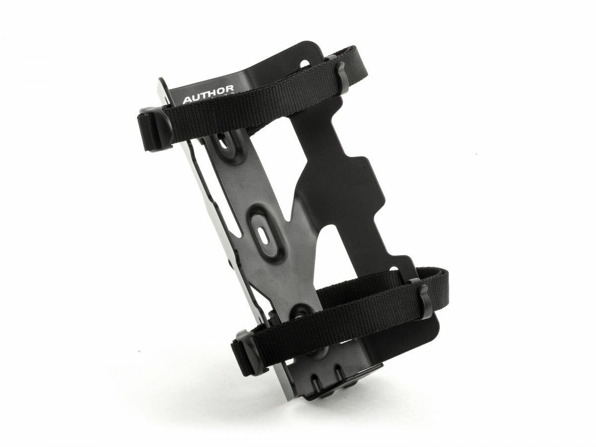 Багажник велосипедный на вилку 206-125мм AUTHOR ACR-F05-Alu, для перевозки спальника, палатки и прочее, черный