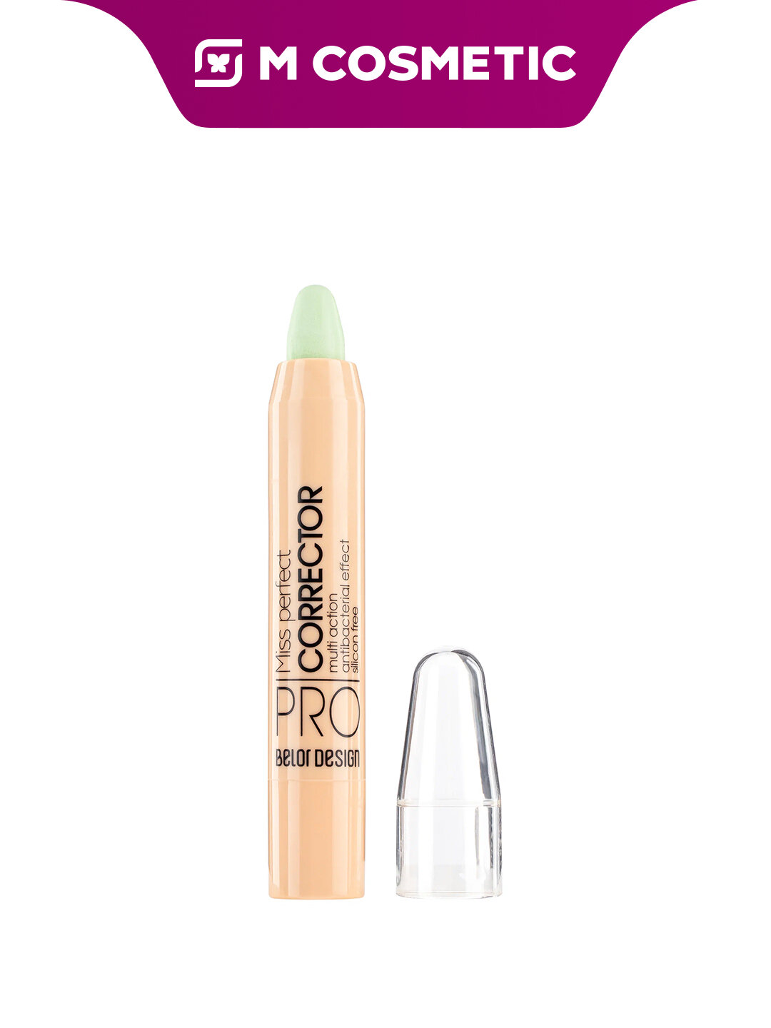 Корректор Miss Perfect BelorDesign, оттенок 22, кремовый, бежевый, средний тон, теплый подтон