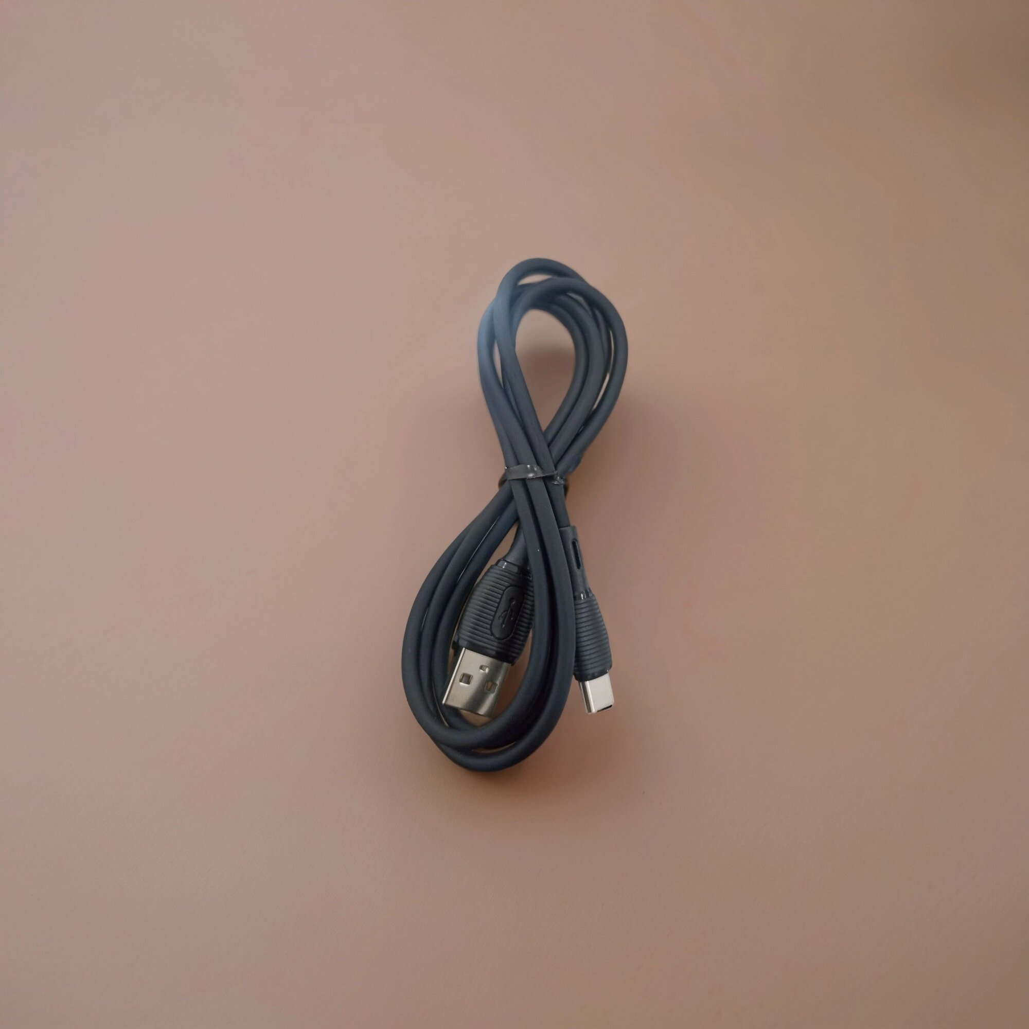 Borofone BX86 Silicon Cable — USB-C кабель, 1 м, быстрая зарядка — фото 1