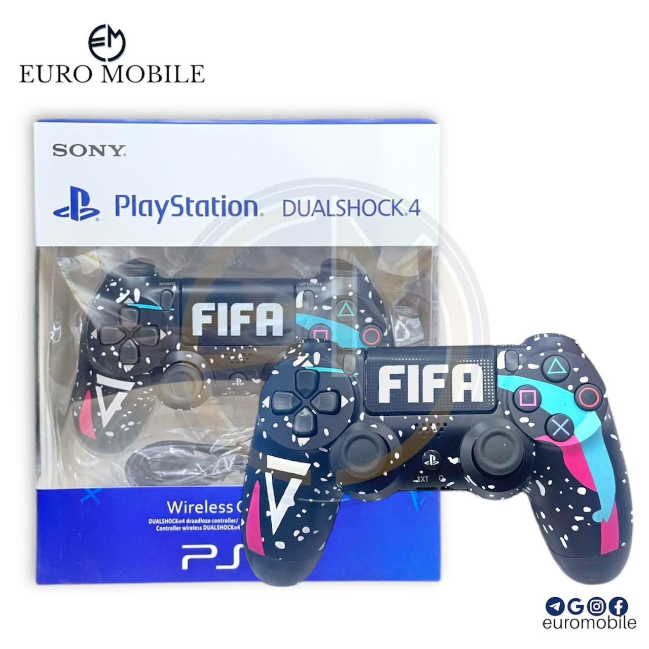 Беспроводной геймпад для Sony PlayStation 4 / PS3, DualShock-стиль, Bluetooth, разные цвета