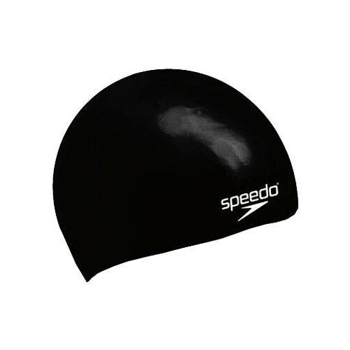 Шапочка для плавания SPEEDO Plain Molded Silicone Cap, 8-709849097, черный, силикон