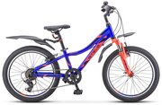 Подростковый городской велосипед STELS Pilot 260 Gent 20 V010 (2021) рама 10 синий/красный