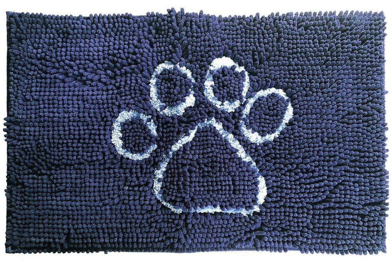 фото Коврик для собак DOG GONE SMART cупервпитывающ. Doormat S,40,5*58,5см, темно-синий