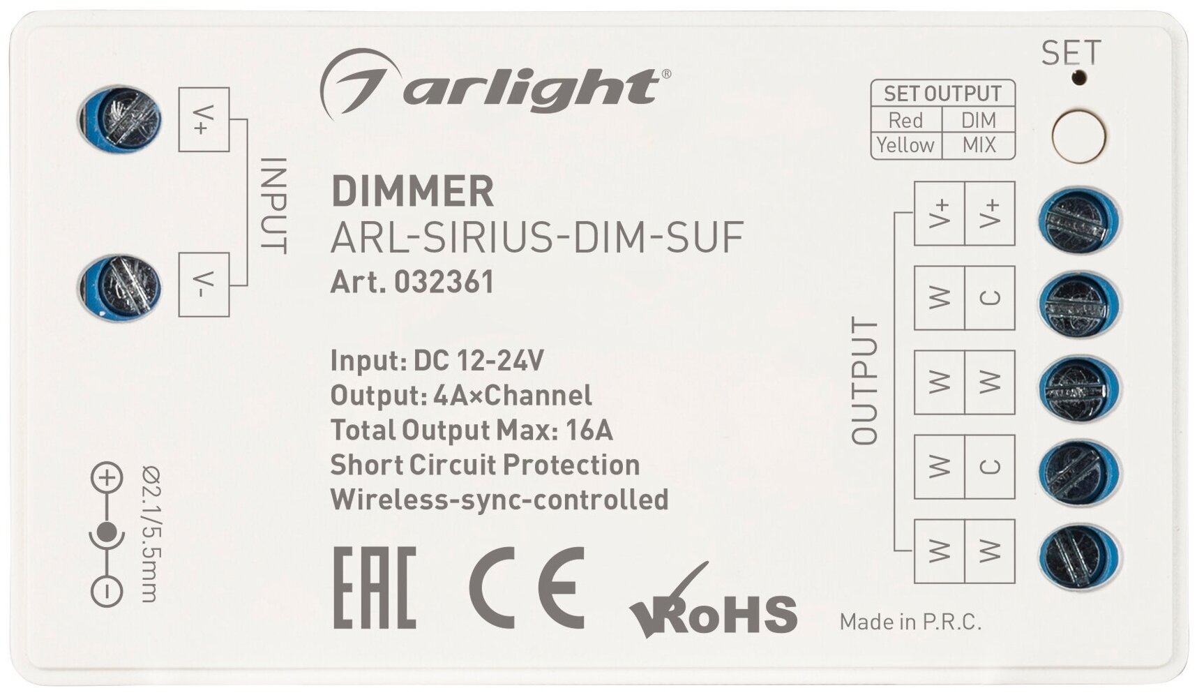 Диммер Arlight ARL-Sirius-Dim-Suf / - фото №4
