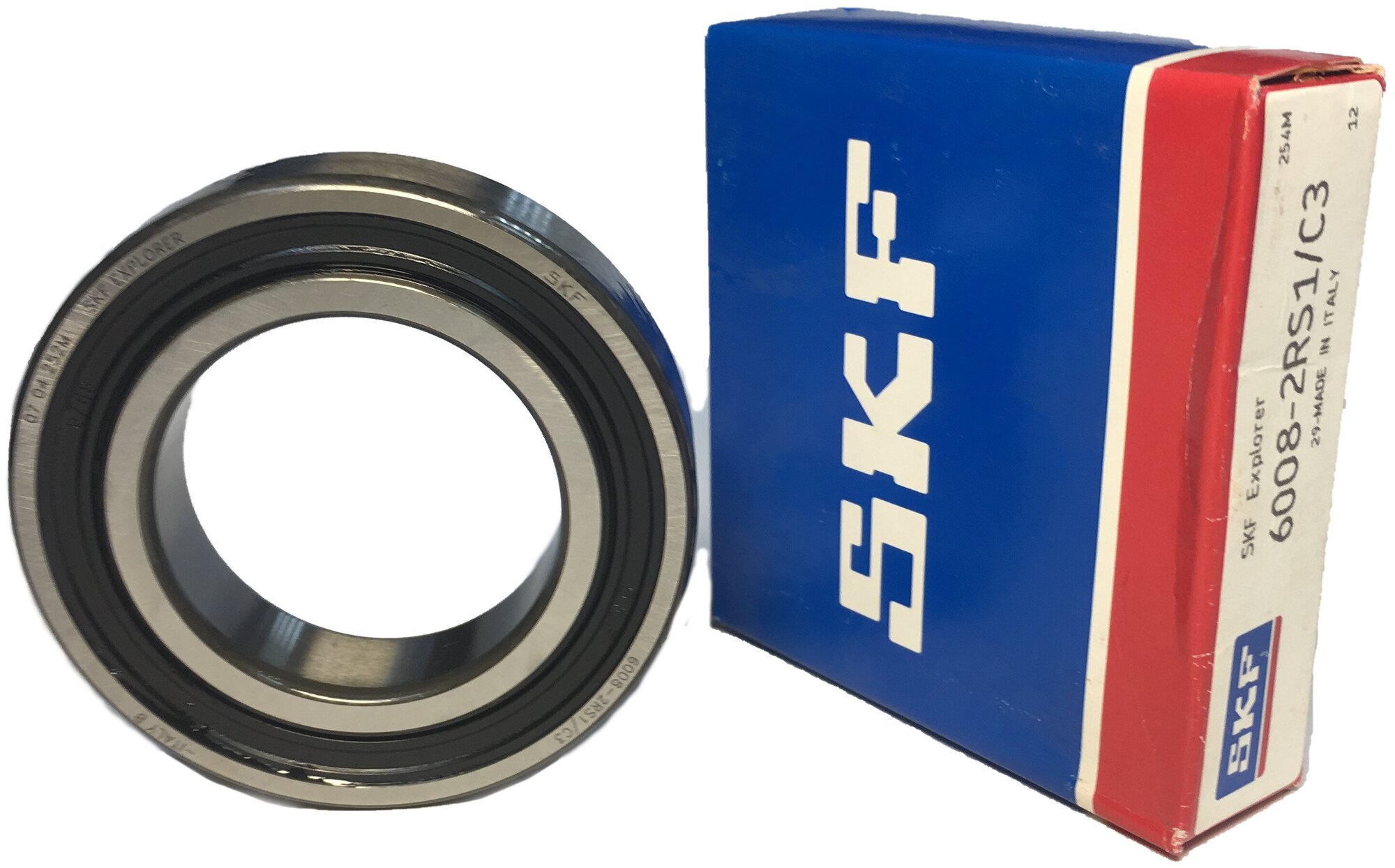 Подшипник 6208-2RS/C3 (70-180208) SKF Швеция. Made in Italy