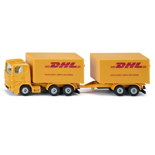 Машинка Siku 1694 1:6, 9.9 см, оранжевый машины siku грузовик служба доставки dhl