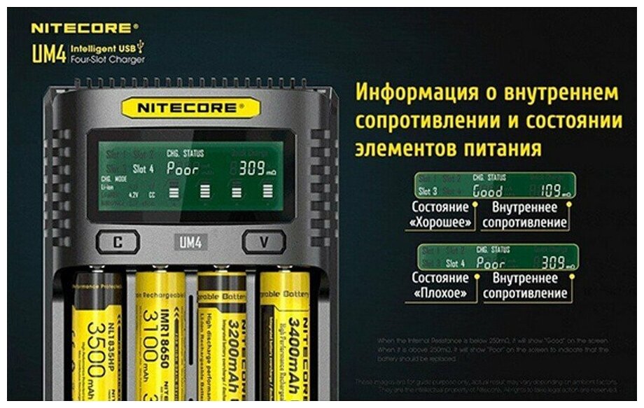 Зарядное устройство Nitecore - фото №7