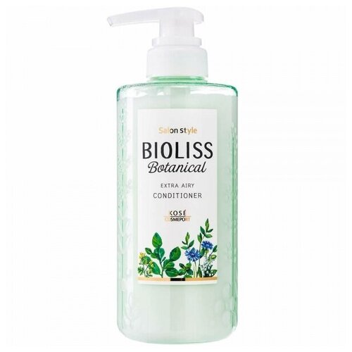 Kose Cosmeport Salon Style - Bioliss Botanical Кондиционер для придания объема волосам, свежий цитрусовый аромат, 480 мл.