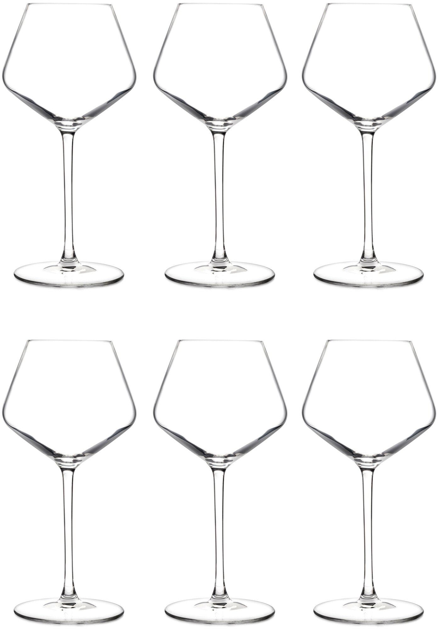 Набор бокалов для вина CRISTAL D'ARQUES ультим N4313 6шт 420мл