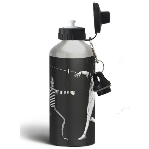 Бутылка спортивная,туристическая фляга, 500мл Фехтование спорт - 147