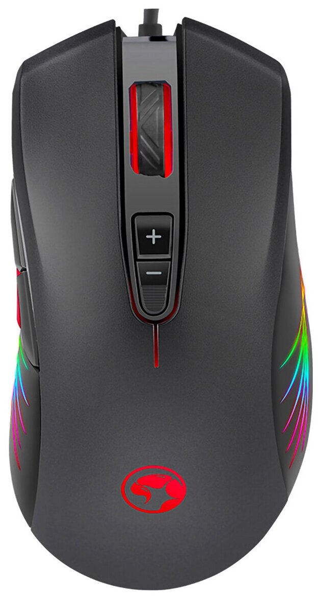 PC Мышь проводная Marvo M519 gaming mouse с подсветкой