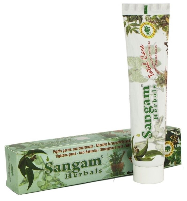 Зубная паста аюрведическая Sangam herbals