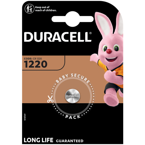 Батарейка Duracell Specialty CR1220, в упаковке: 1 шт. батарейка cr1220 duracell dr cr1220 1bl