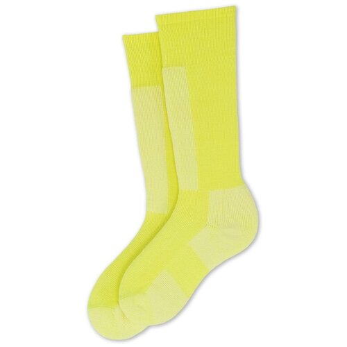 Носки THORLO'S 2021-22 Kids Skiing Modetate Cushion Over The Calf Electric Yellow/White (EUR:36-38)