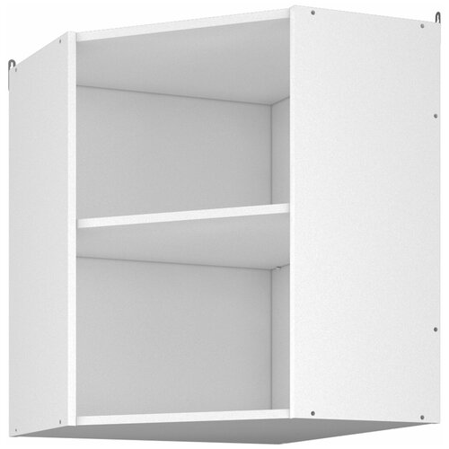 Кухонный модуль навесной открытый угловой, шкаф навесной угловой, 59х59х71,6 см