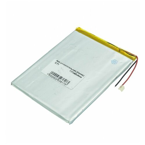 Универсальный аккумулятор банка 37 В 5000 мАч 117x82x4 мм 88000₽