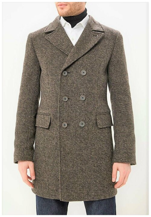 Пальто Berkytt, размер 54/176, коричневый