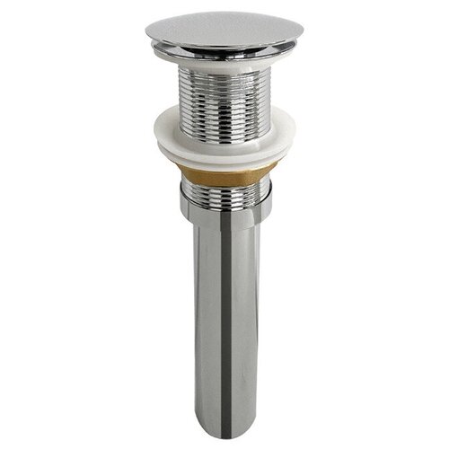 Донный клапан Ceramica Nova CN2000CH накладкой click-clack хром