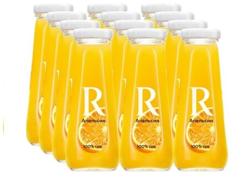 Сок Rich апельсиновый 0.2 л (12 штук в упаковке)