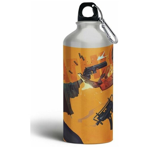 фото Бутылка спортивная/туристическая фляга игры deathloop (ps3, ps4, ps5, xbox, pc, switch) - 6373 brutbottle