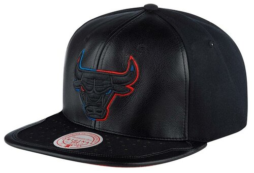 Бейсболка Mitchell & Ness, размер OneSize, черный