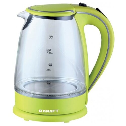 Чайник KRAFT KF-KG1702GN стекло 2200Вт 17л 171600₽