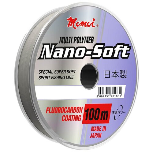 Леска Momoi Nano Soft 100м 0.20мм 4.7кг