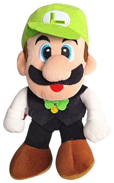Мягкая игрушка Марио Super Mario брат Луи Луиджи казино 24 СМ