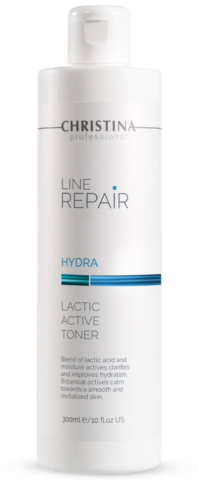 Christina Line Repair Hydra Активный тоник для лица с молочной кислотой Lactic Active Toner 300 мл - фотография № 1