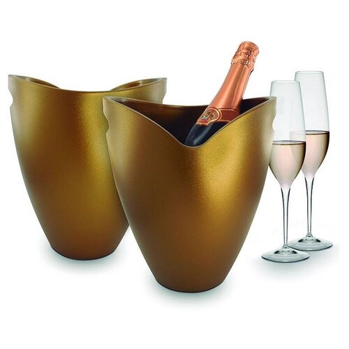 Ведерко для льда Pulltex Ice Bucket Gold