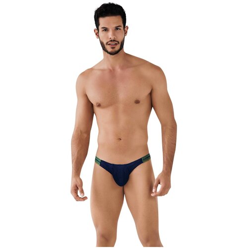 Мужские трусы слипы темно-синие Clever TRANSFORM BIKINI BRIEF 079907 M (46)