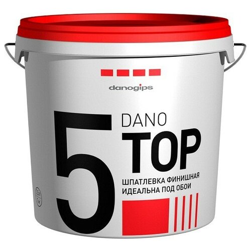 Шпатлевка финишная полимерная Danogips Dano Top 5 3,5 л