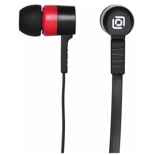 Наушники вкладыши Оклик HP-S-220 11м черныйкрасный проводные в ушной раковине D2-1BR 18900₽
