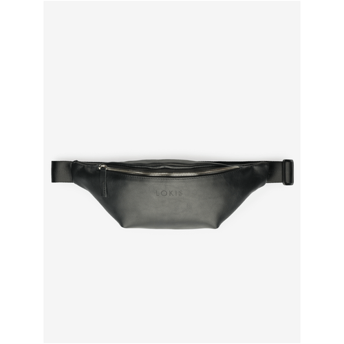 фото Черная поясная сумка lokis