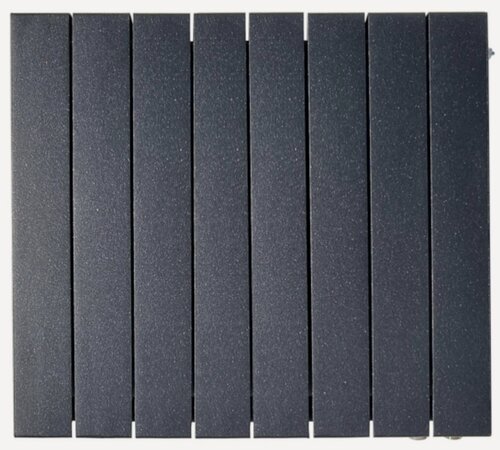Изображение товара Биметаллический радиатор Rifar SUPREMO Ventil 500, 08 секций, нижнее подключение правое (SVR), цвет Антрацит