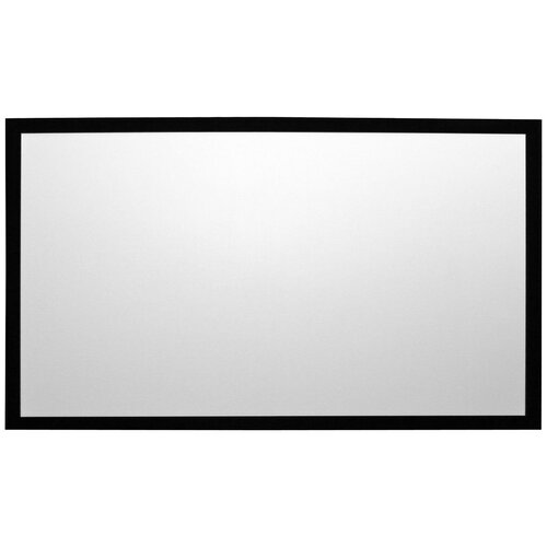 На раме серый экран KAUBER Frame Velvet Cinema Peak Contrast S FV.169.276.PCS.CIN, 117", черный