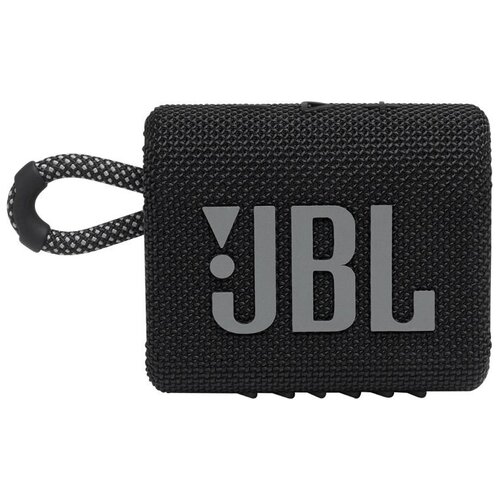 Портативная акустика JBL GO 3, 4.2 Вт, черный
