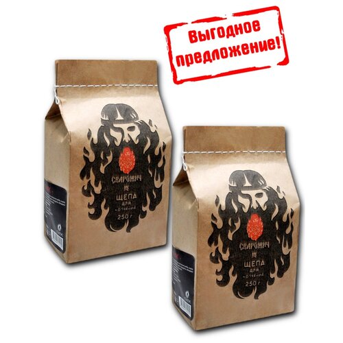 Сварожич Щепа для копчения Дуб и Бук, 2 упаковки, 500 гр