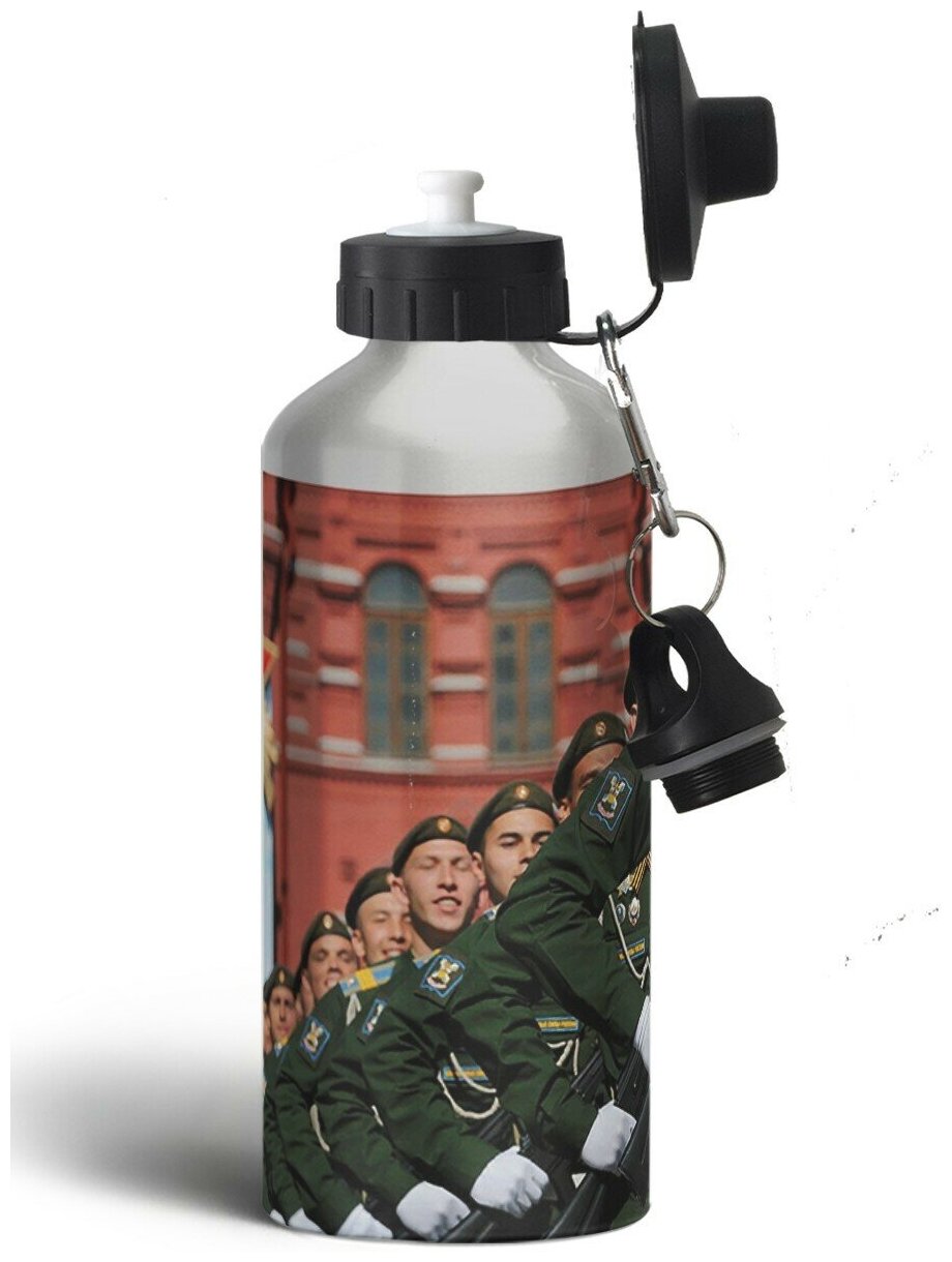 Бутылка спортивная,туристическая фляга, 500мл 9 мая (день победы, праздничная, война) - 2