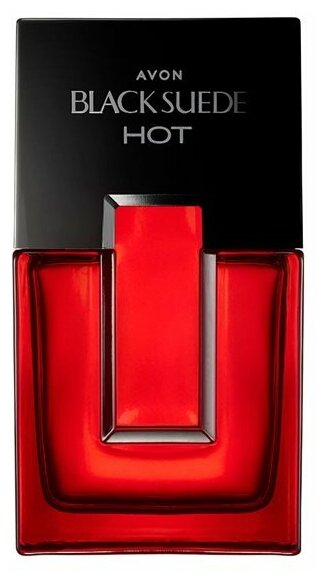 Туалетная вода Black Suede Hot AVON, для него, 75 мл