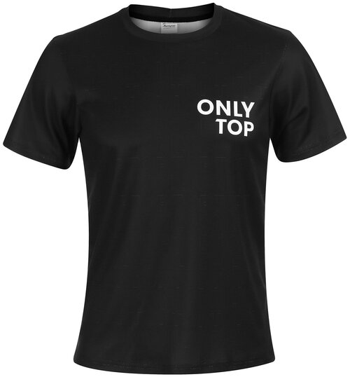 Футболка ONLYTOP, размер 56, черный