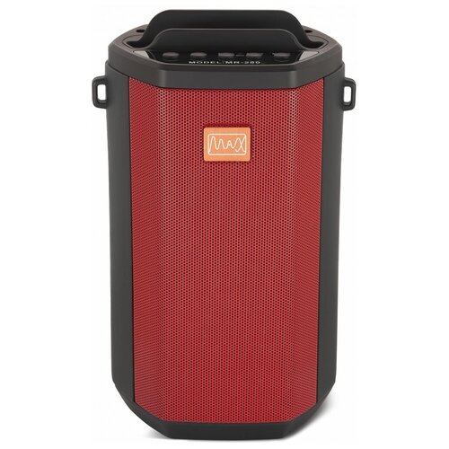 Беспроводная колонка с Bluetooth MAX MR 280 Red фонарьFMUSB 141500₽