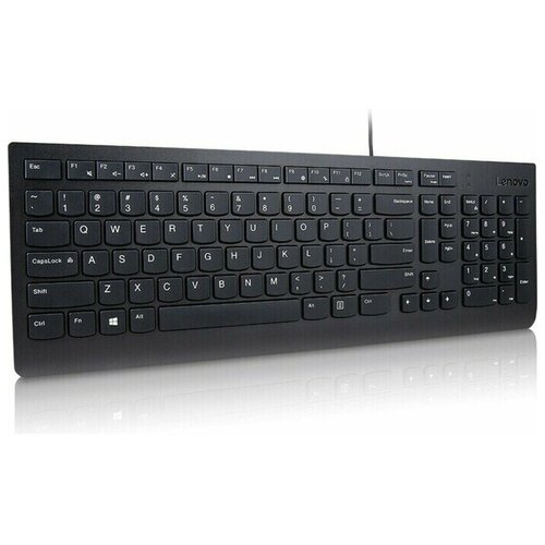 Клавиатура проводная Lenovo 4Y41C68671, черный