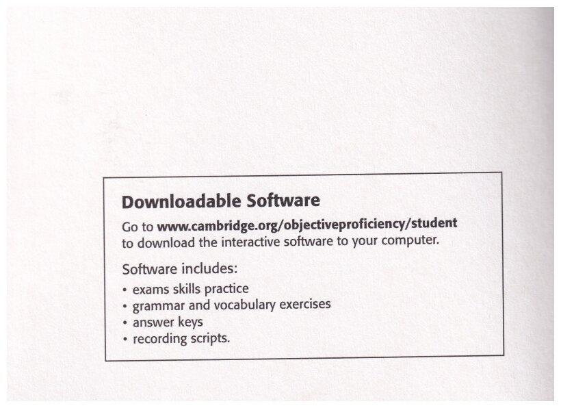 Capel Annete | Sharp Wendy "Objective Proficiency. Student's Book with Answers with Downloadable Software" — фото 1