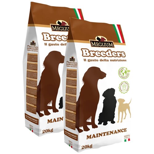 MEGLIUM SPORT GOLD BREEDERS для активных взрослых собак всех пород (20 + 20 кг)