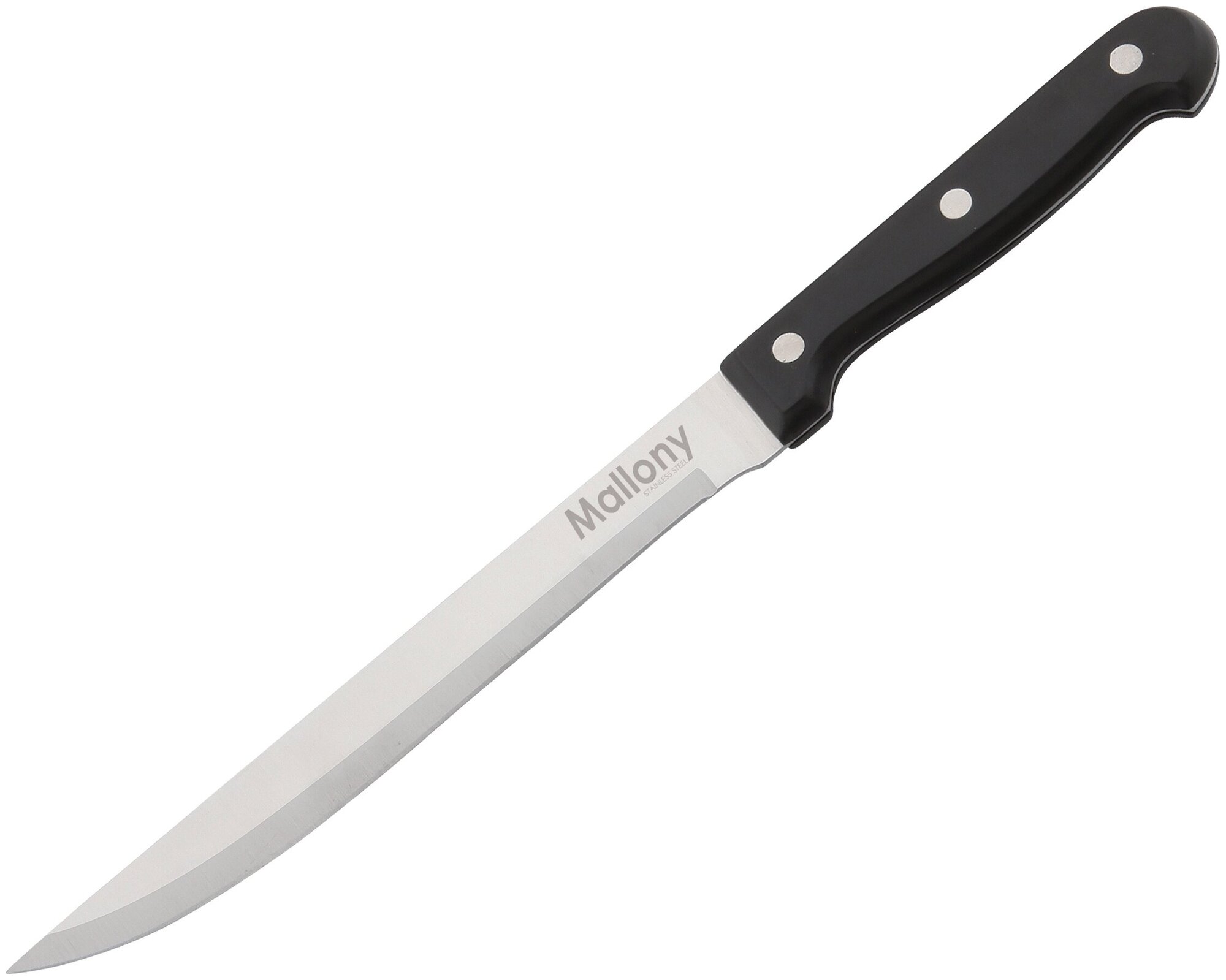 Нож разделочный Mallony Mal-06B 13 см, нержавеющая сталь