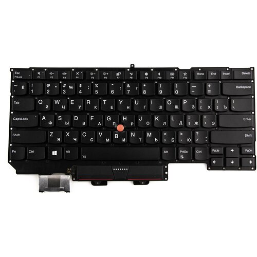 Клавиатура для ноутбука Lenovo ThinkPad X1 Carbon Gen 5 2017 p/n: SN20M08031, FRU P/N 01ER623 клавиатура для ноутбука lenovo thinkpad x1 carbon gen 9 черная