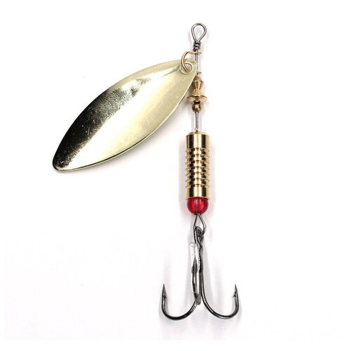 Блесна для рыбалки вертушка Namazu Alleria, вес 8 г, цвет 02 (латунь)